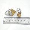 约40mm焊锡黄水晶吊坠